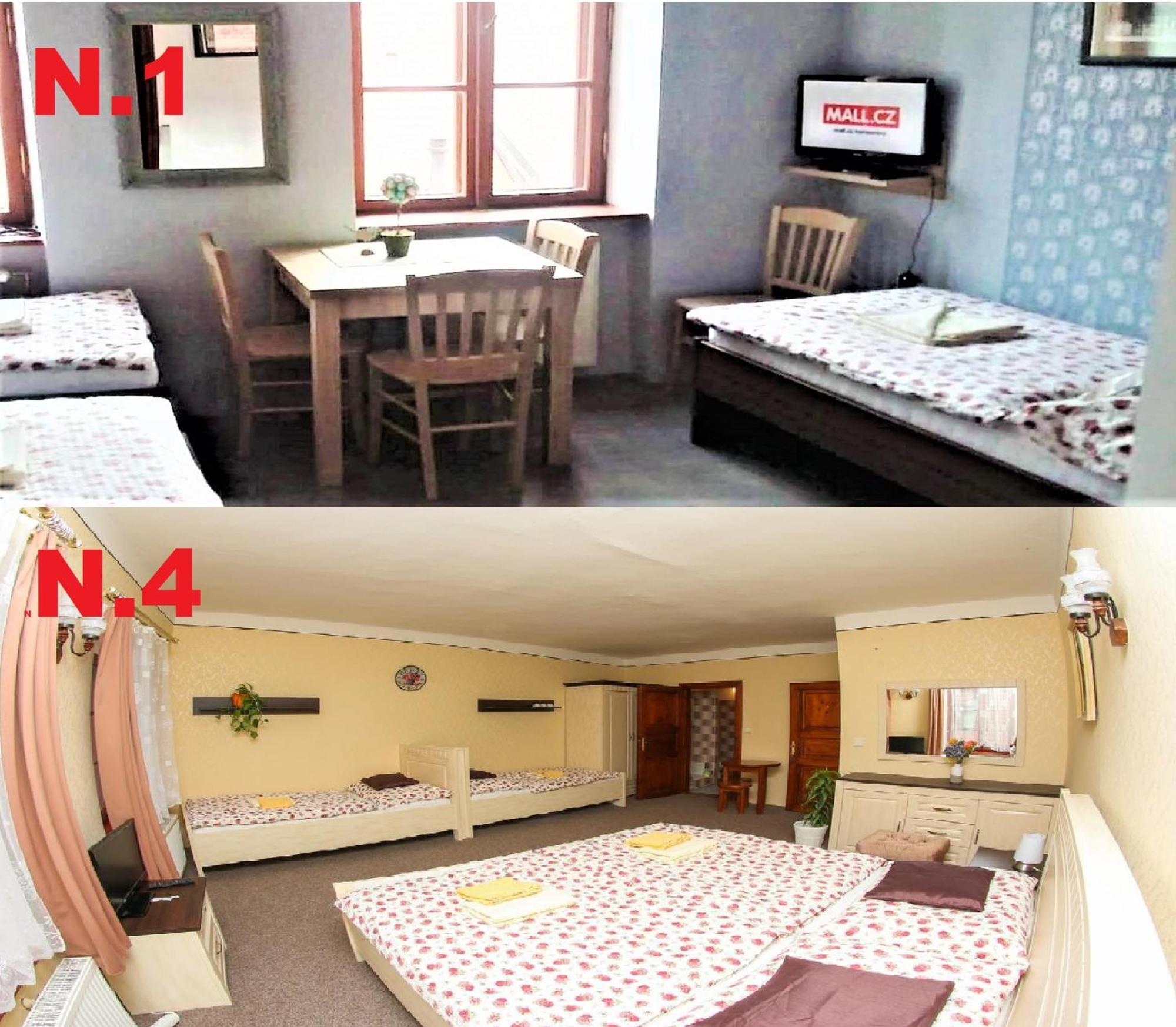 Mini Hotel Abraka & Apartments Český Krumlov Rom bilde